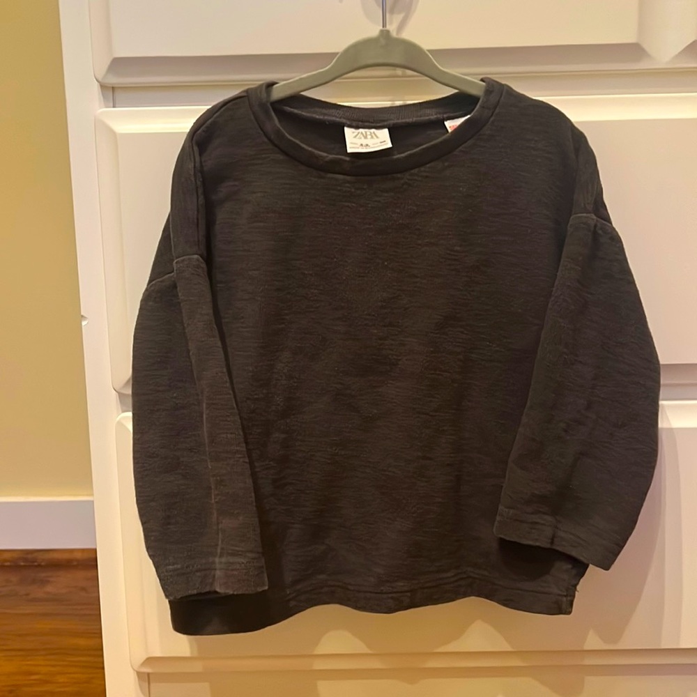 Zara Toddler Boy Gray Shirt